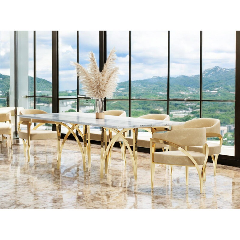 Oval Glass Dining Table