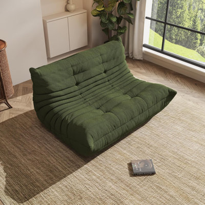 Bean Bag Chair, Oversized Bean Bag Chair for Living Room, Fireside Chair for Adults with Memory Foam Filled, Big Accent Lounge Floor Sofa for Reading, by Kazoo