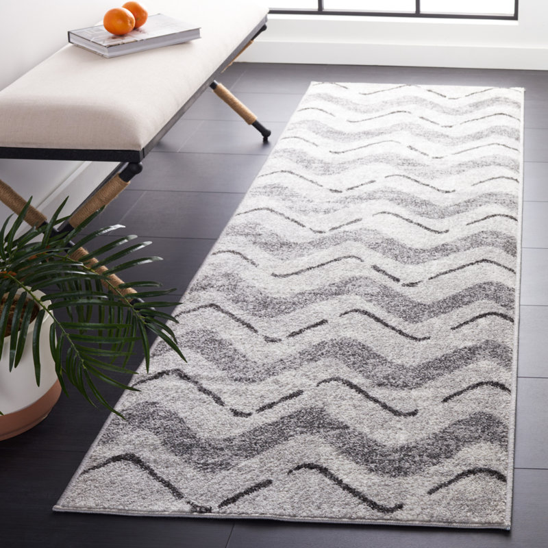 Tapis Adirondack Performance Chevron, Tapis de couloir 2 pi 6 po x 8 pi