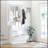 Combination Model Gate Cabinet With Shoe Cabinet+Hang Shelf+ Mirror-1582222213