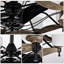 Ventilateur de plafond lustre Dia