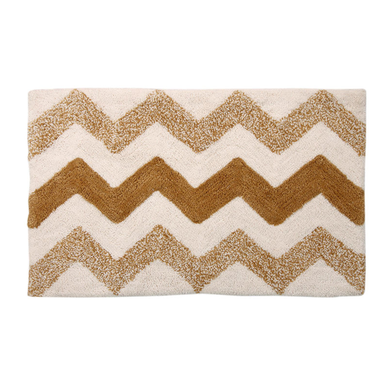 Tapis pour salle de bain Erickson, Beige ivoire