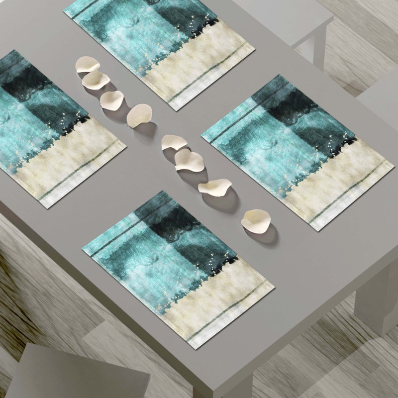 Napperon abstrait en polyester