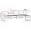 66cm Wide L-Shaped Patio Sofa
