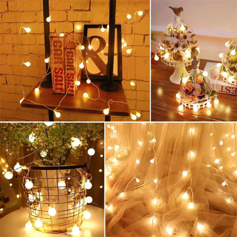 Amilliana 488cm LED Battery Powered 40LEDs Fairy Lights String Light