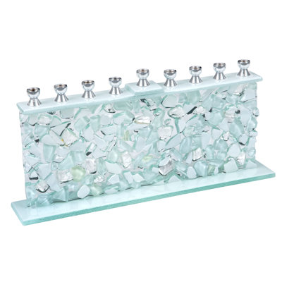 Glass Menorah