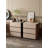 Versatile Saddle Leather & Slate Top Dressing Table with Adjustable LED Mirror - Extendable, Left/Right or L-Shaped Installation