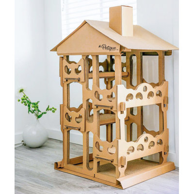 Maisonnette de style château pour chat Petique