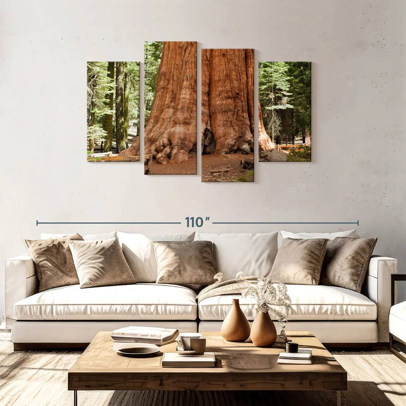 Harnek Ancient Sequoia Tree, 48" H x 75" W