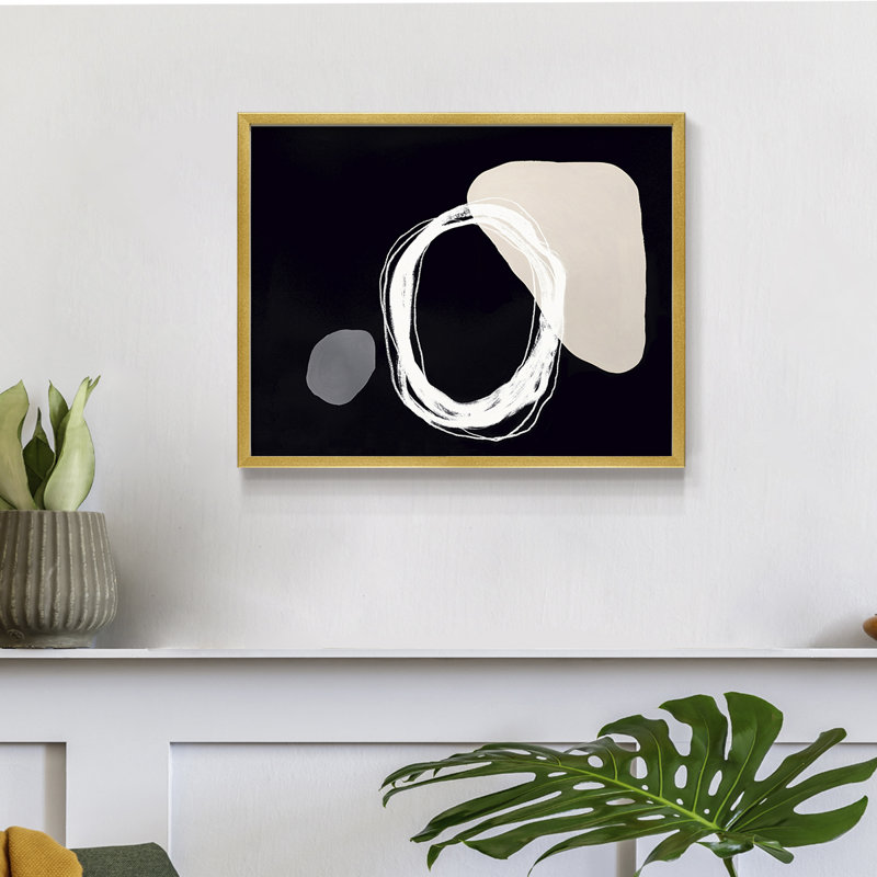 Simply Stated III -Framed Print - Restickable, 16'' H x 20'' W