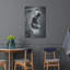 «Yawn» par SD Smart, art mural en métal-1705302490