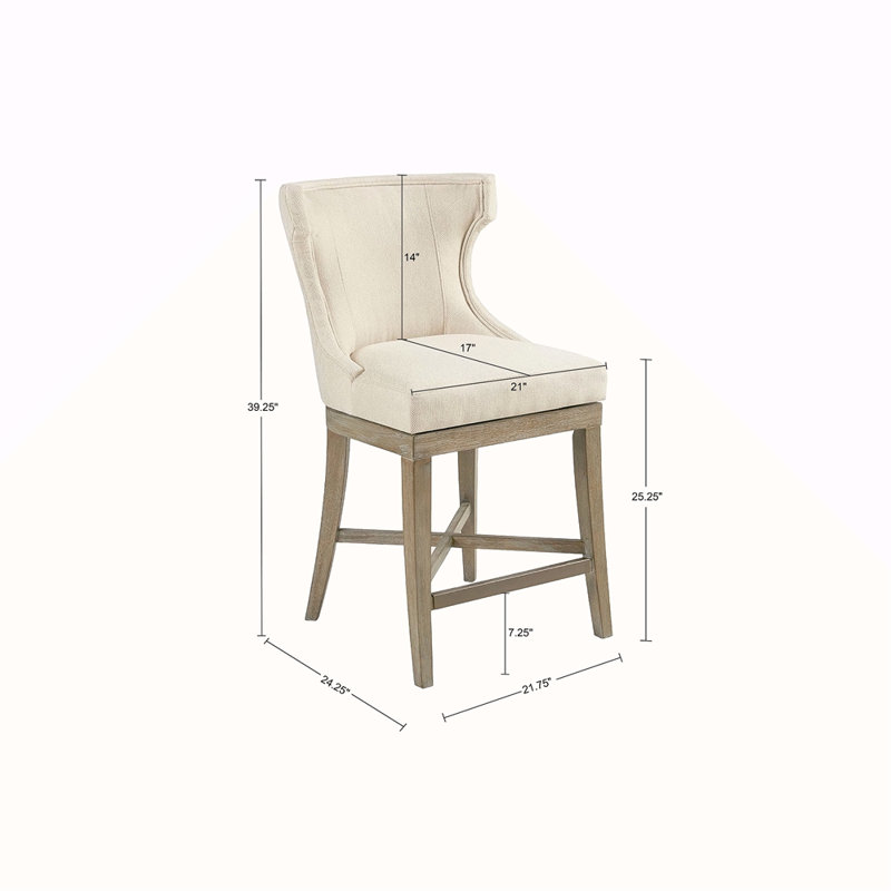 Tabouret de comptoir avec siège pivotant