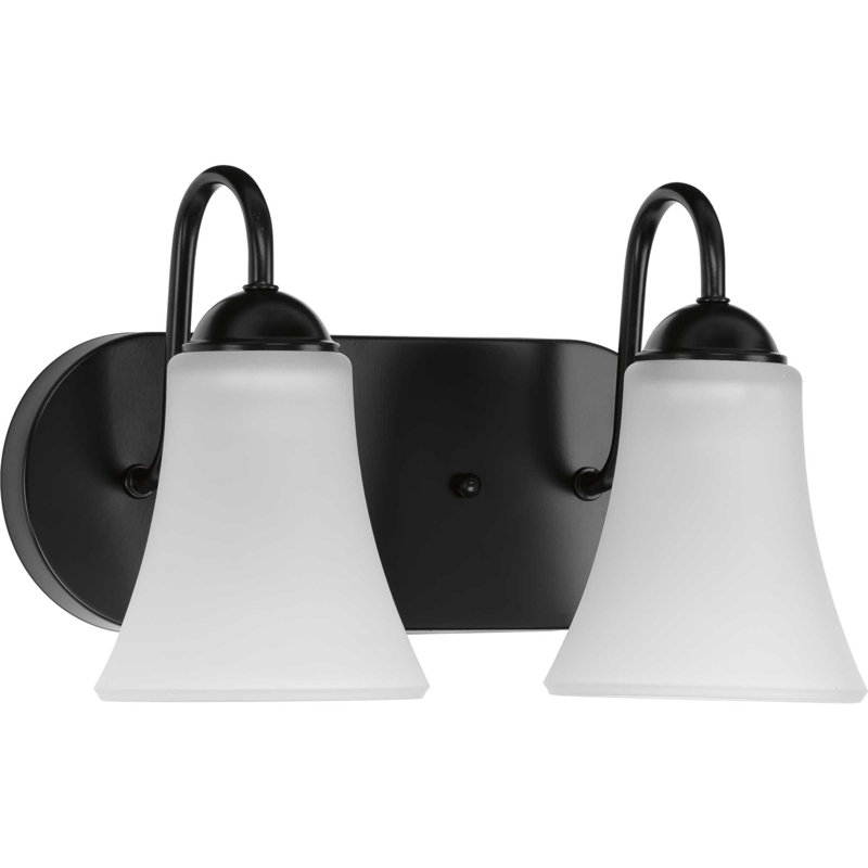 Éclairage pour meuble-lavabo à intensité variable Francisca, Noir