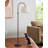 Dimmable Floor Lamp With Remote Control Modern Arc Standing Lamp