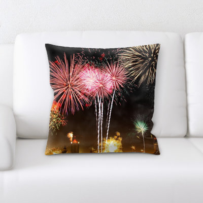 Microsuede Throw Pillow