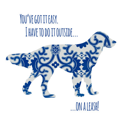 Retriever bleus 16 x 16