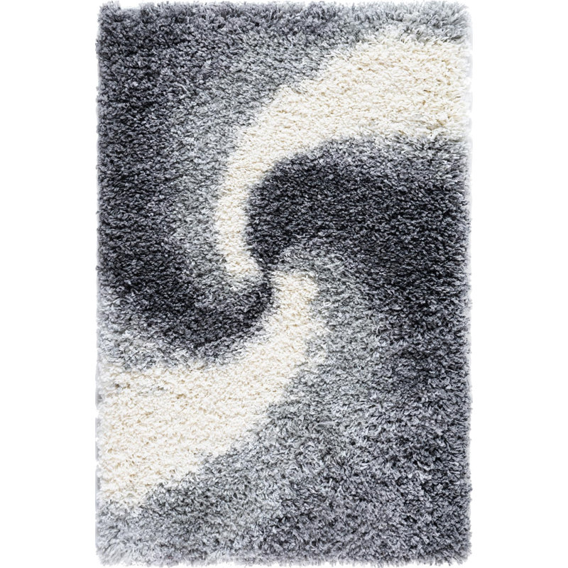 Abstract Indoor Rug, Rectangle 2' x 2'11"