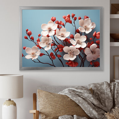 Soft Dogwood Blossoms II sur impression sur toile