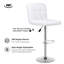 Tabouret de bar rotatif à hauteur réglable Sanya-1065530690