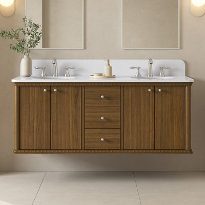 Meuble-lavabo double 60 po OVE Helena