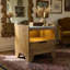 Table de chevet Garcia brun clair Aspen avec DEL et port USB