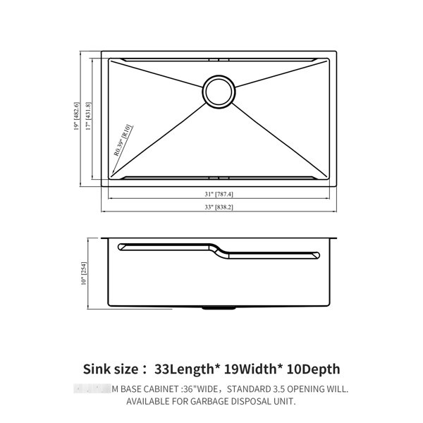 Dimensions du produit