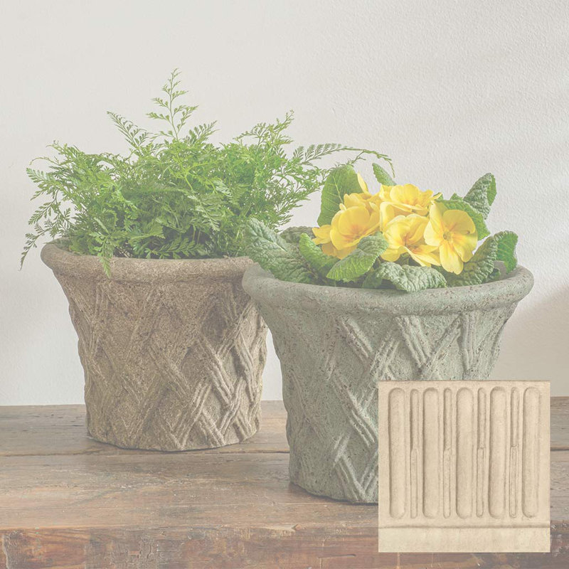 Handmade Pot Planter, French Limestone