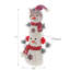 Double peluche bonhomme de neige