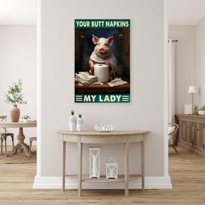 Llona cochon vos fesses, serviettes My Lady