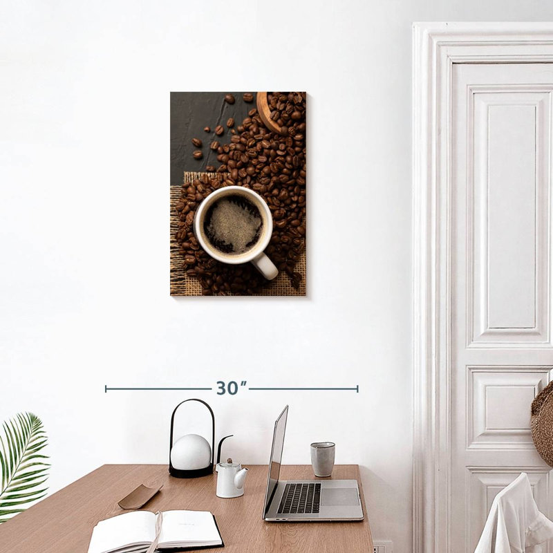 Yarlin Beans To Espresso, 24" H x 16" W
