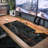 Sea Waves Large Gaming Mouse Pad,Anime Mouse Pad Gaming Mouse Mat Desk Pad,31.5 X 11.8In Desk Mat Mouse Pads For Desk,Extended Keyboard Pad XL Mousepad With Non-Slip Base And Stitched Edge