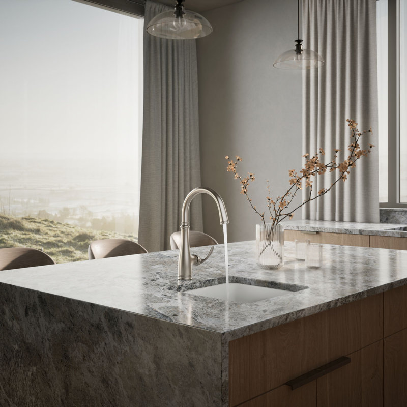 Bellera Touch Single Handle Kitchen Faucet, Vibrant Stainless