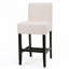 Fabric Barstool with Solid Wood Frame-157070171