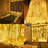 300 LED Curtain String Lights 9.8ft x 9.8ft, Plug-in Fairy Lights with Remote Control, 8 Modes Linkable for Bedroom Window Wall Wedding Party Backdrop Decor-66815942