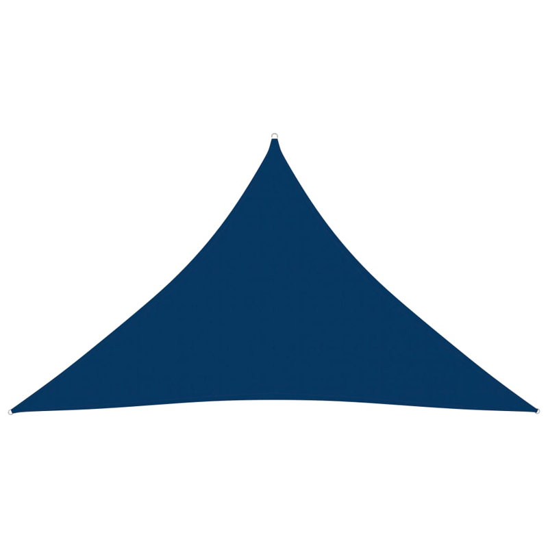 Naplate 5m x 5m x 6m Triangle Shade Sail, Blue