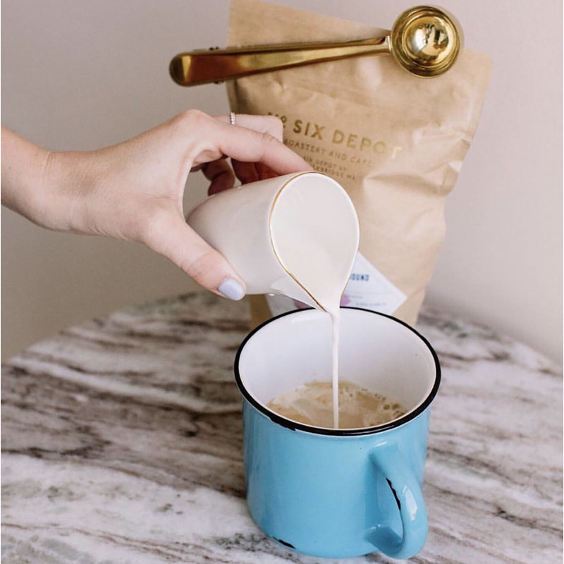 Tasse à café en grès 16 oz Canvas Home, Bleu sarcelle