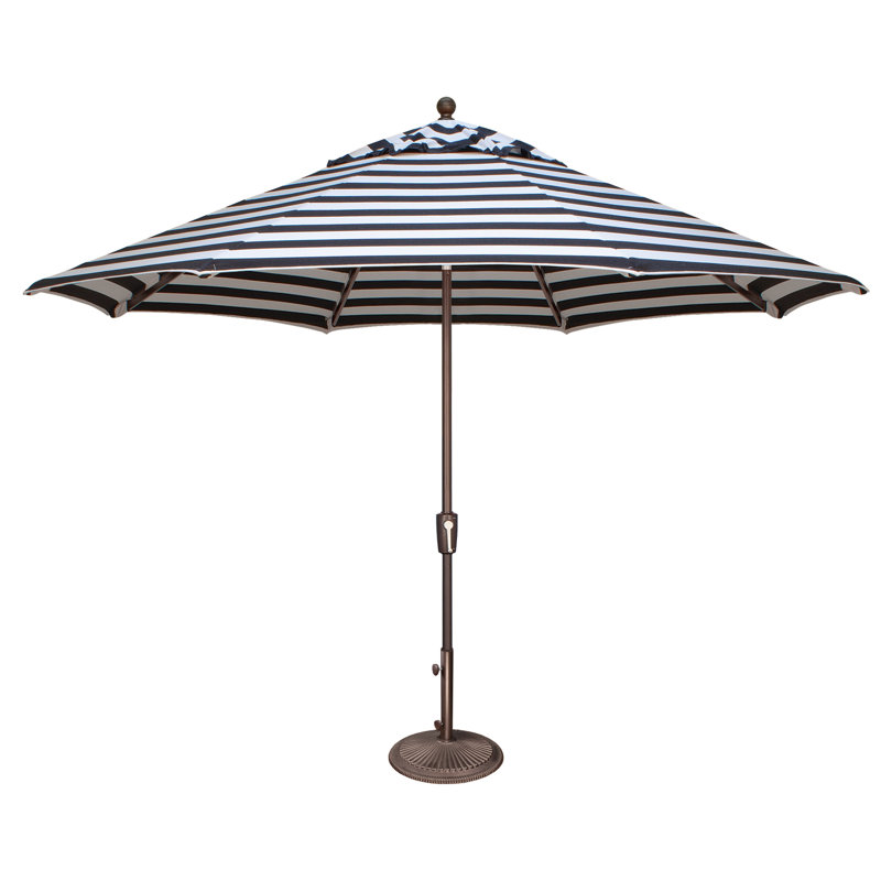 Parasol de marché 132 po Chaz Abelina, Bronze