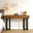 63-Inch Industrial Console Table - Hairpin Legs-1514557399