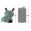Spitting Hippo Head Cast Garden Statue