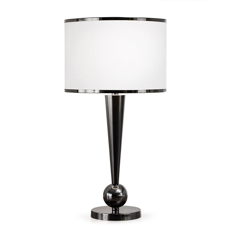 Hyland Metal Table Lamp, Black Gunmetal