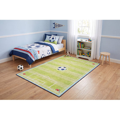 Trym Rectangle Machine Woven Polyester Rug
