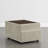 Elysion 33.8"W Overstuffed Feather-Blend Storage Ottoman-122255990