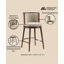 Tabouret de bar rembourré Evalyn-1705018160-1705018163