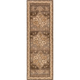 Peony Traditional Medallion Machine Washable Area Rug