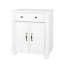 Lavabo de salle de bain 27,8 "Mid-Century avec base romaine-1357365734