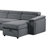 Jakiaya Sectional with Power Recliner and Storage Chaise-1596151409