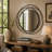 Aziana Overlapping Rings Metal Accent Mirror-1723338285