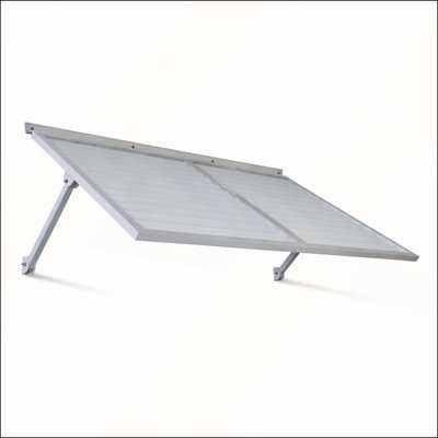Auvent en métal Ridge 5,6 - Abri extérieur durable et élégant pour les maisons modernes, parfait pour la protection contre les intempéries et l'amélioration esthétique