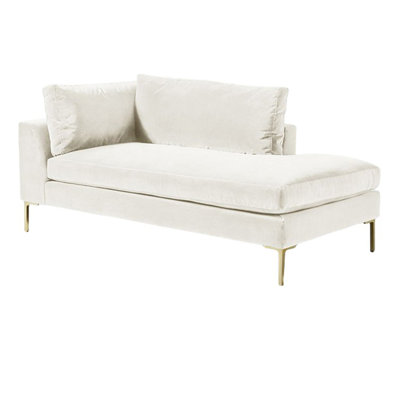 Fauteuil inclinable à haute élasticité en velours léger de style luxueux