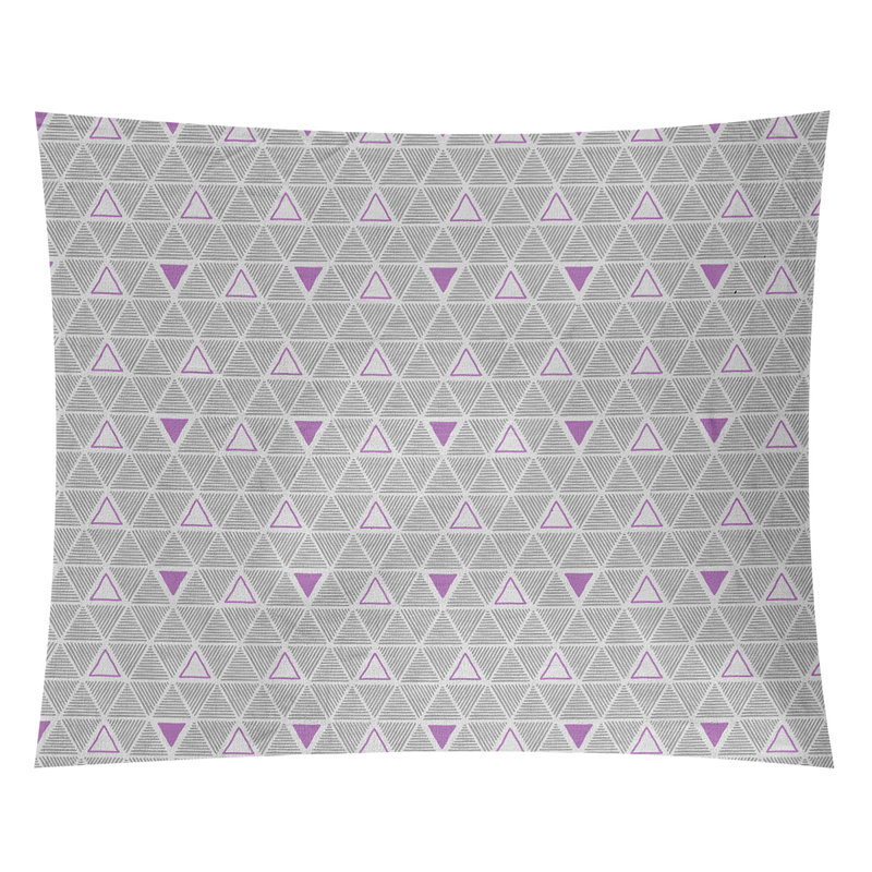 Tapisserie, H 51 po x l 60 po, Violet